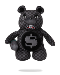 WHAT THE BEEP' SHARK MONEYBEAR TEDDYBEAR BACKPACK
